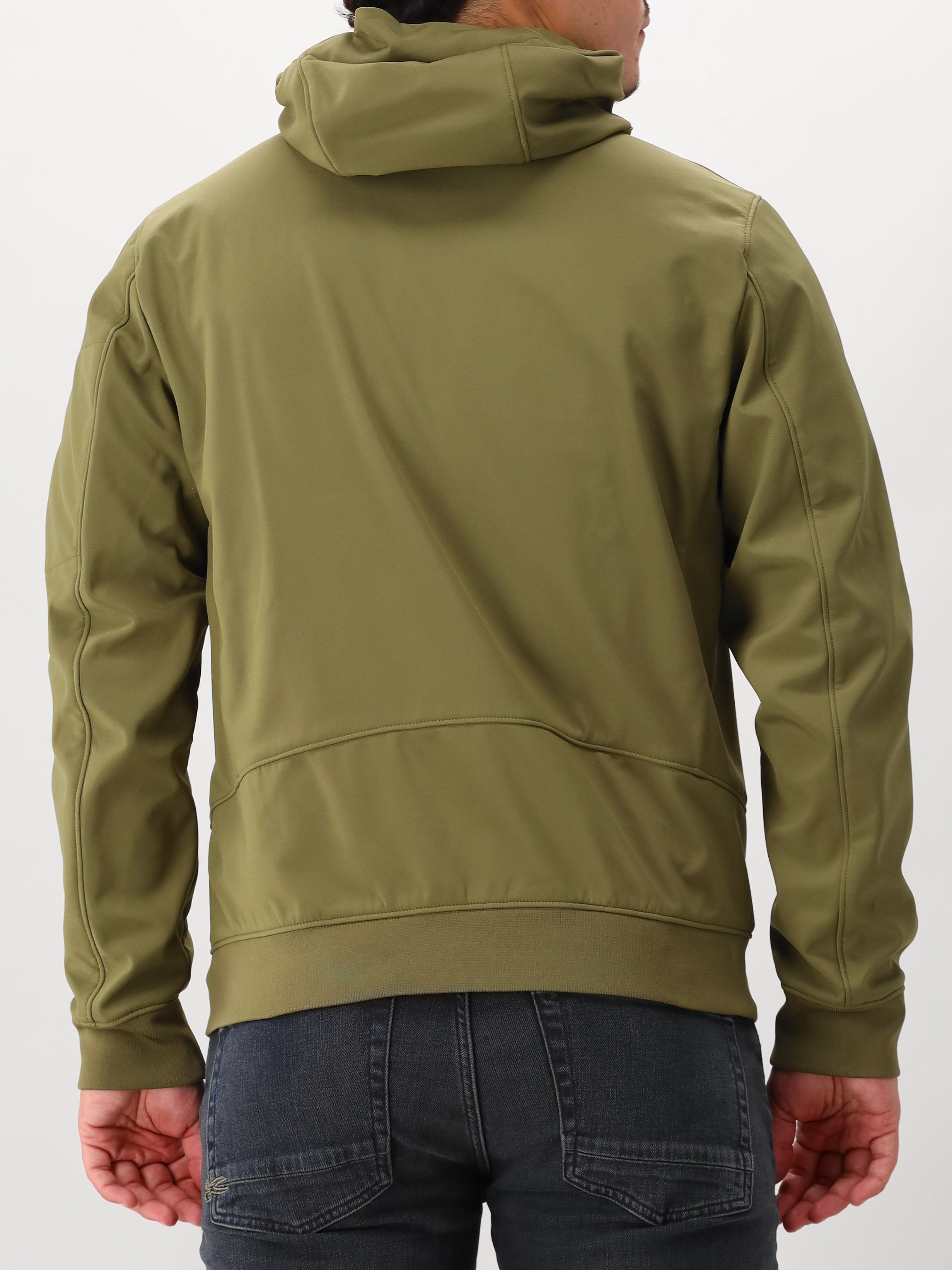C.P. Company Jas Groen Medium Jacket Shell-R Softshell